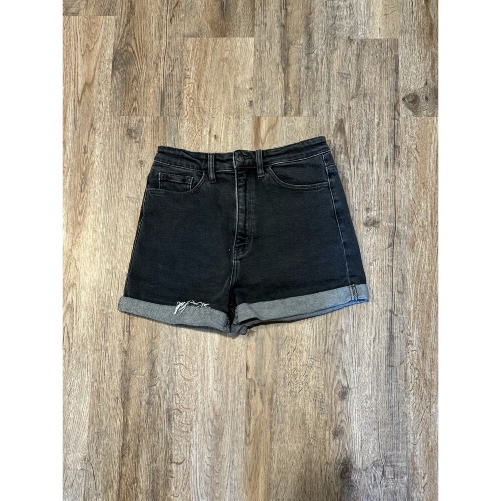 KanCan Womens Signature Mom Cuffed Short Size 26